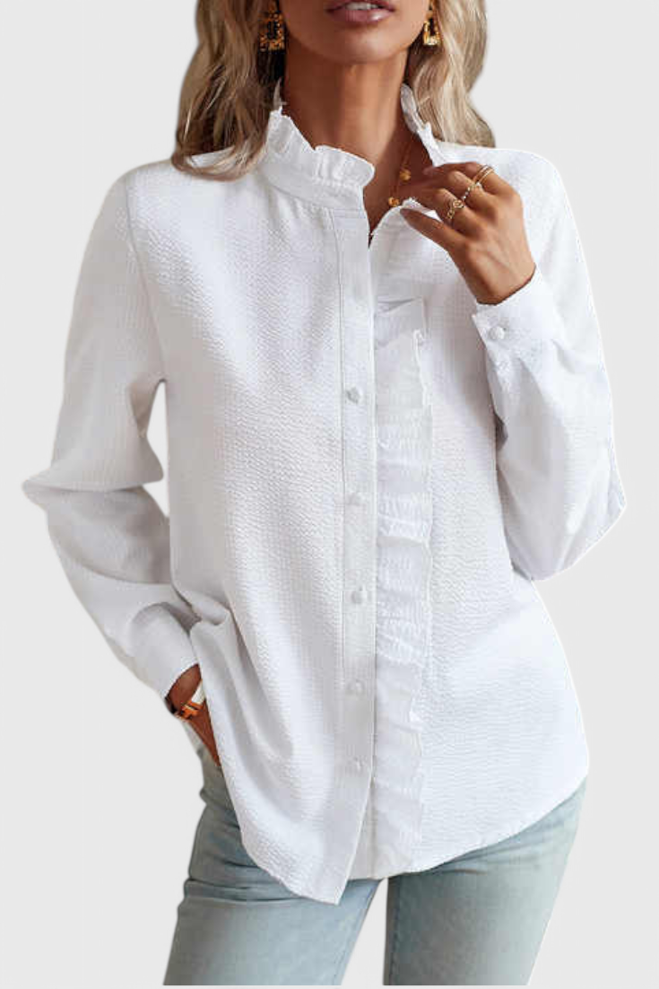 Martina | Elegante Rüschenbluse
